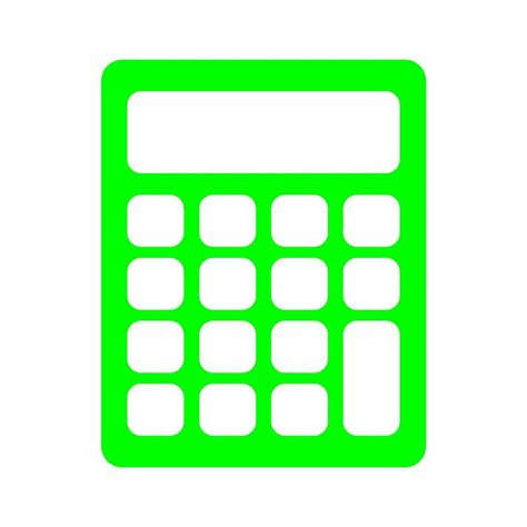 Green Calculator Icon