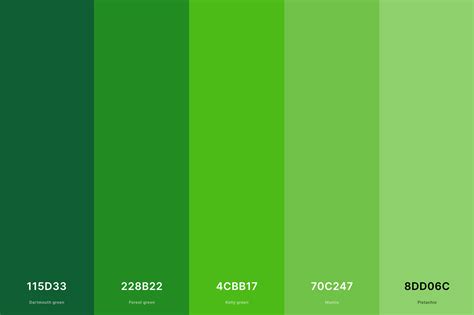 Green Color Palettes