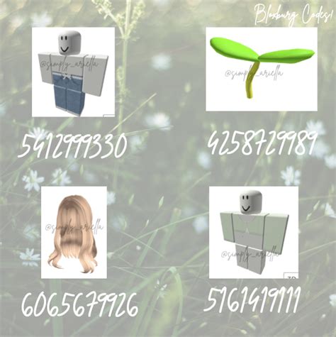 Green Cottagecore Outfit Codes | Roblox codes, Roblox roblox 