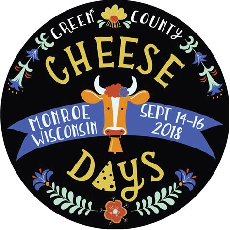 Green County Cheese Days Printable Schedule