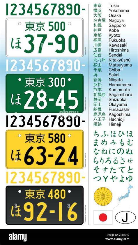 Green Number Car Japan