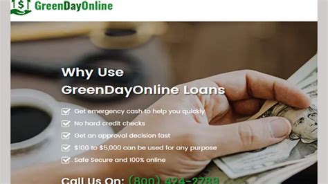 Green Payday Loans Online