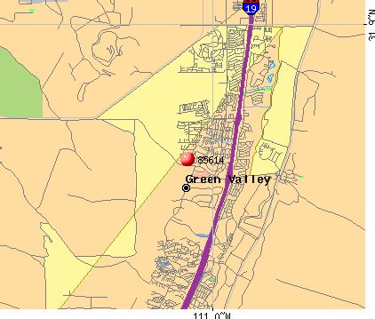 Arizona Zip Code Map