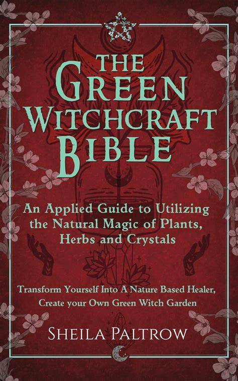 Green Witch Utilizing Crystals