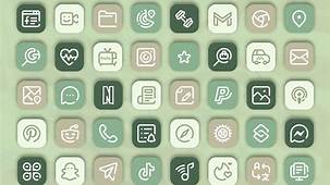 Green app icon aesthetic