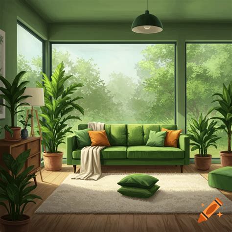 Green room ample seating