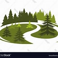 Greenery Icon with Forest Icon