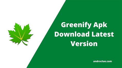 Greenify Cracked APK Indonesia