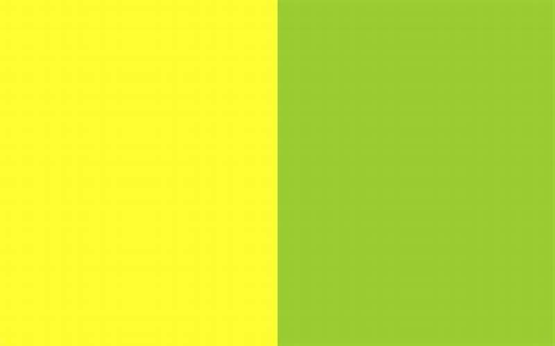 Greenish-Yellow Color