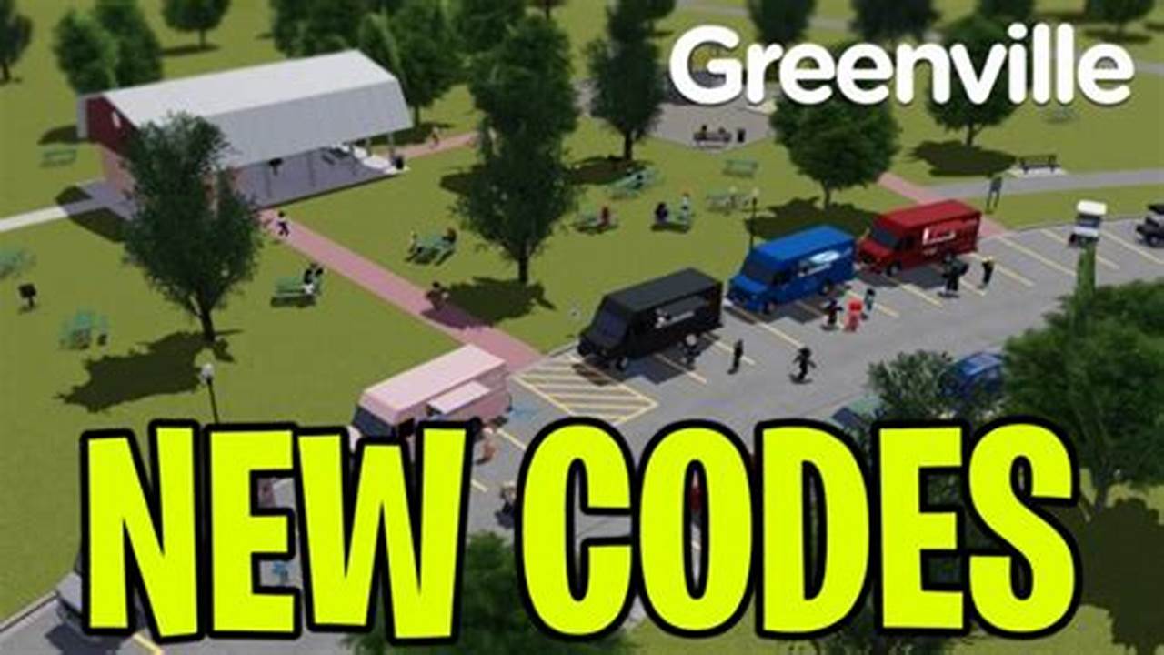 Greenville Codes Roblox 2024