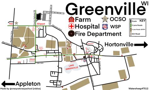 Greenville Roblox Map -