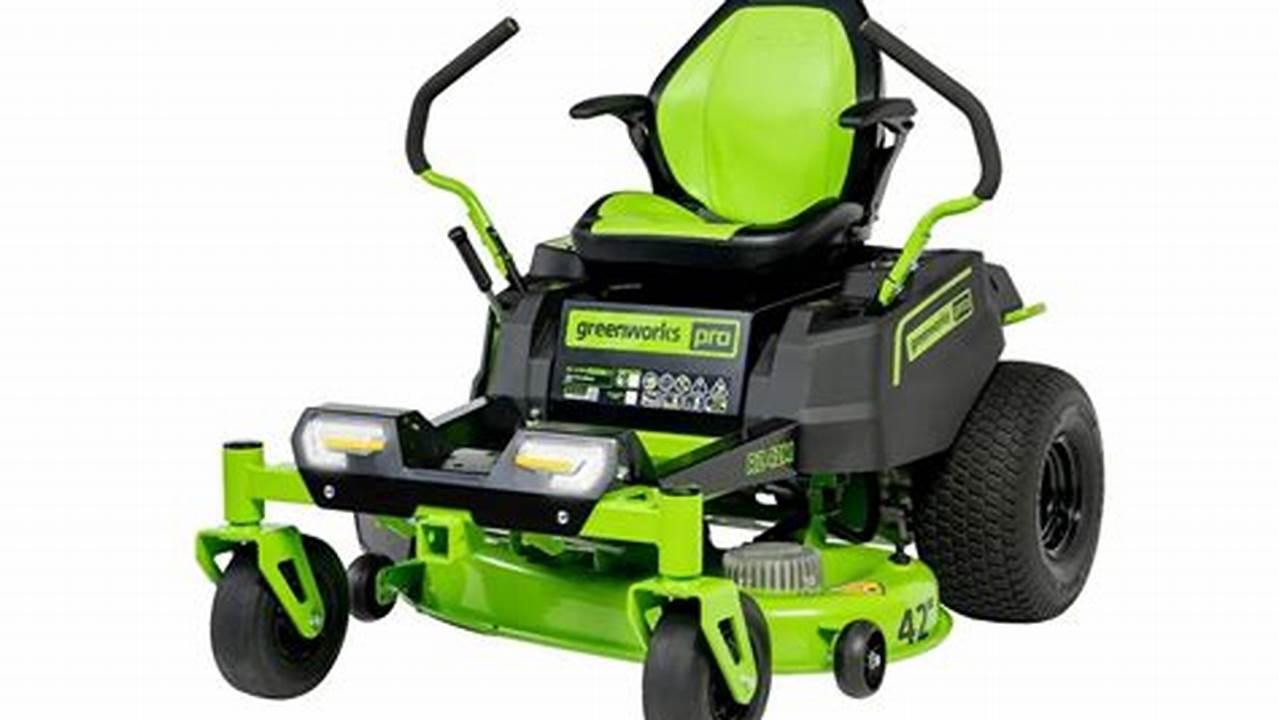 Greenworks Zero Turn Mower