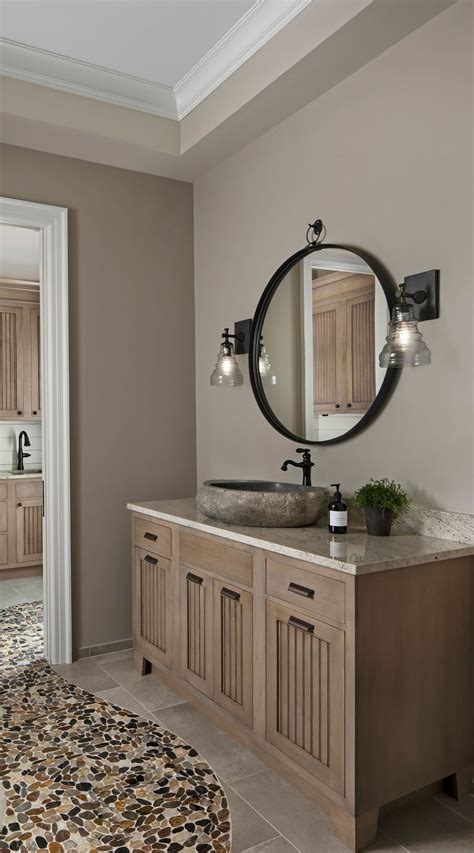 Greige Bathroom Vanity Paint