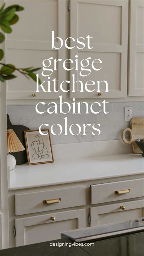 Greige Cabinet Paint Color