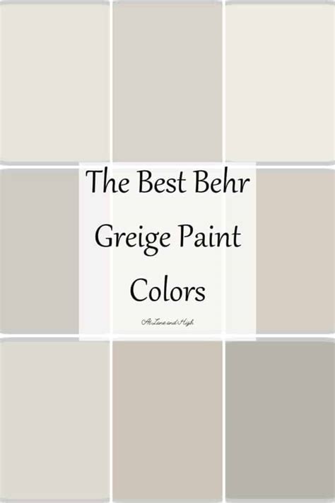 Greige Paint Colors Lowes