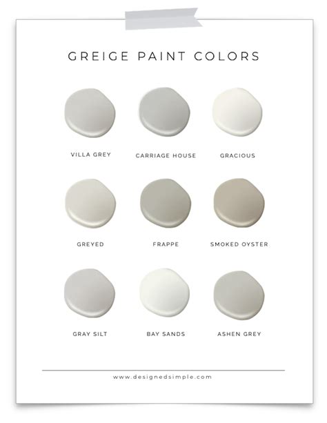 Greige Paint Colors Valspar