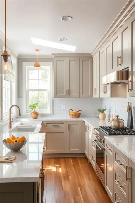Greige Paint In Kitchen