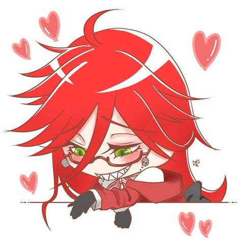 Grell Sutcliff Chibi