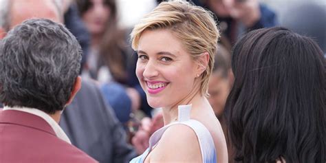 Greta Gerwig smiling