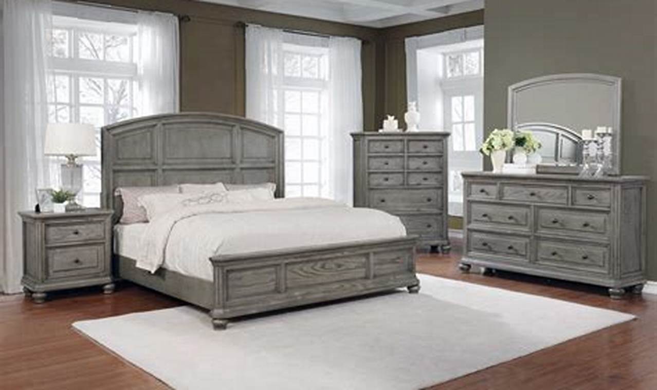 Grey Bedroom Set