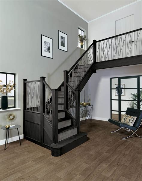 Transform Your Staircase With A Grey Handrail