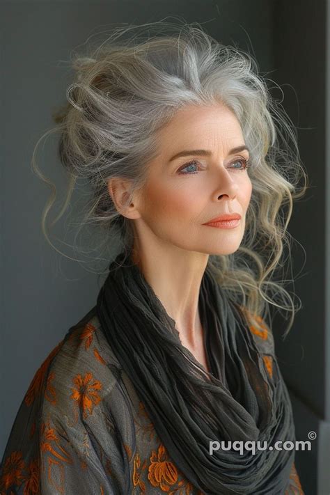 Grey Hair Styling