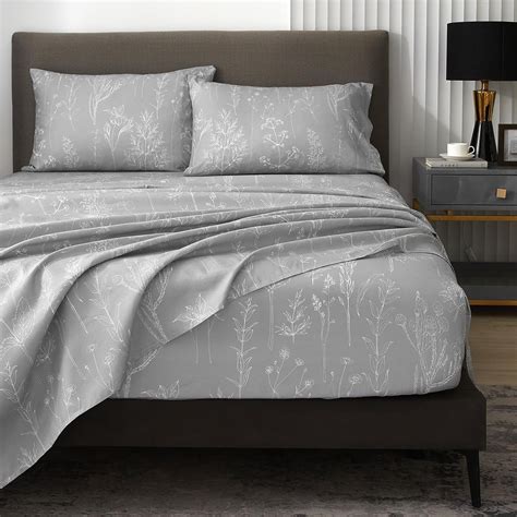 Grey Patterned Sheets
