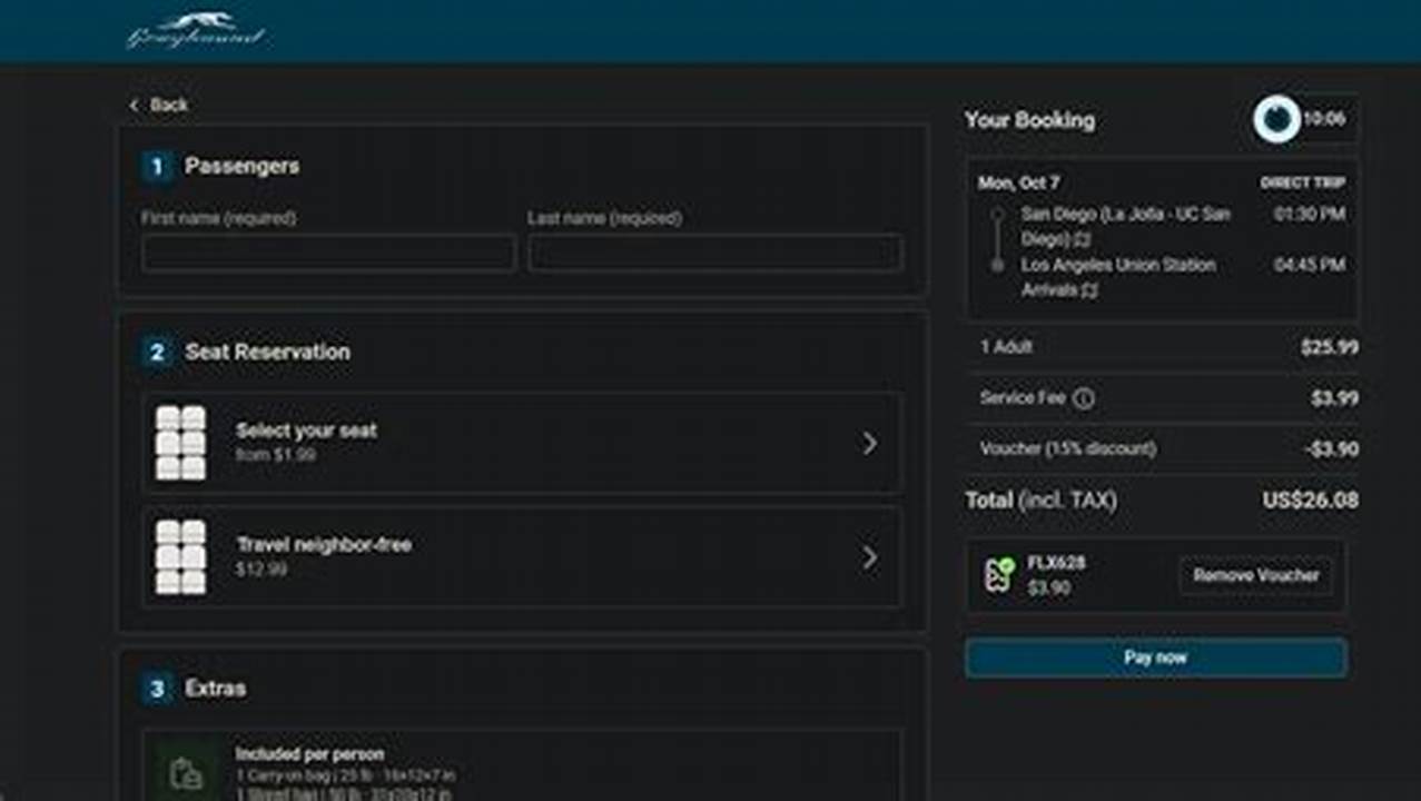 Greyhound Promo Code 2024