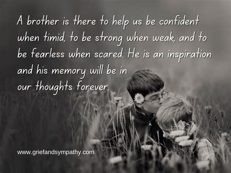 Grief Quotes Brother