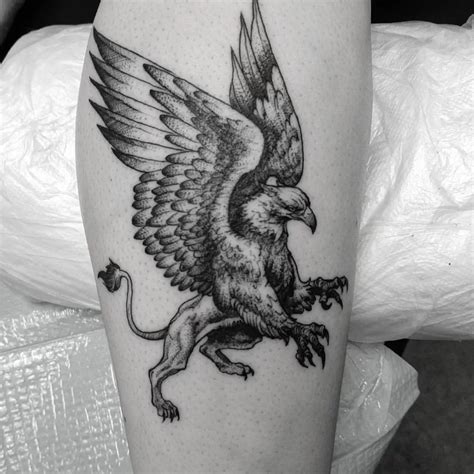 70 Griffin Tattoo Designs For Men Mythological Creature