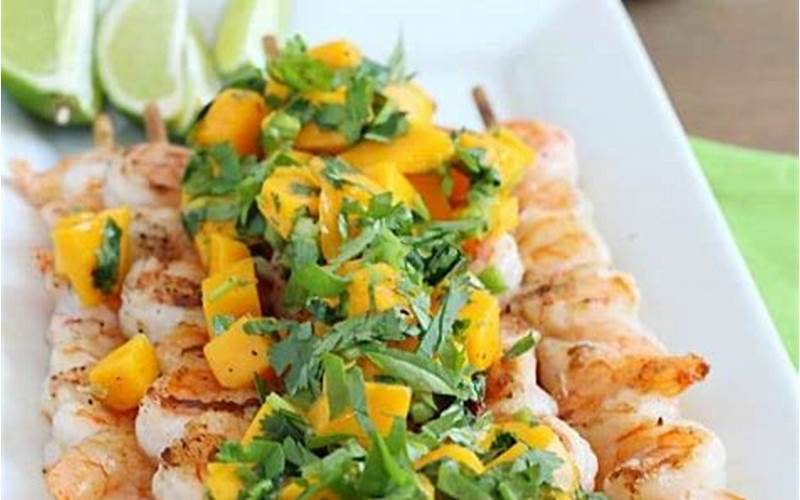 Grilled Shrimp With Mango Salsa