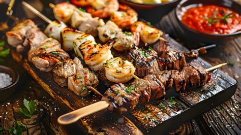 Grilled Food Selection