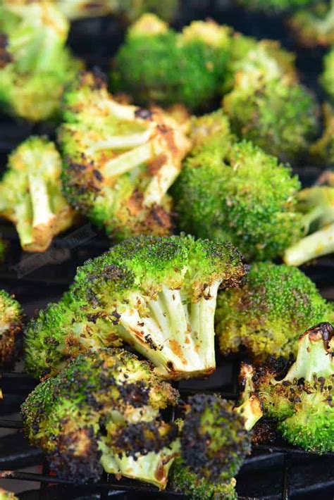 Grilling Broccoli
