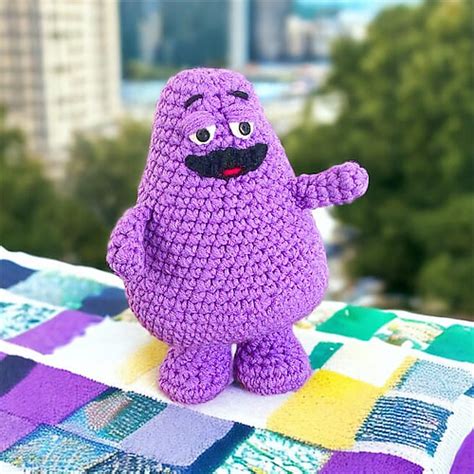 Grimace Crochet Pattern