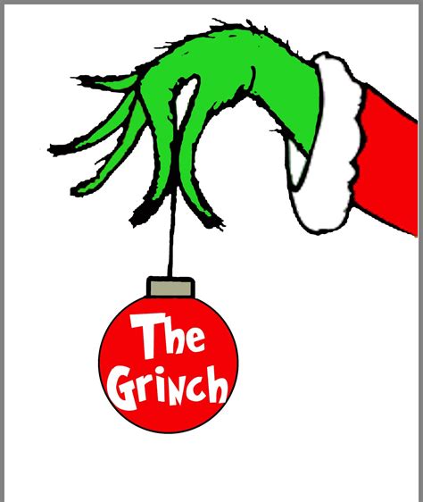 Grinch Christmas Printables