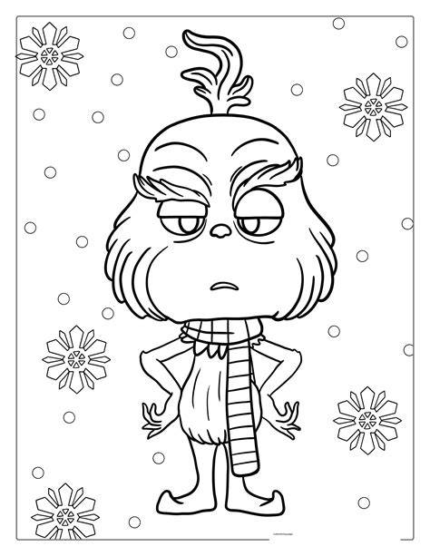 Grinch Coloring Page