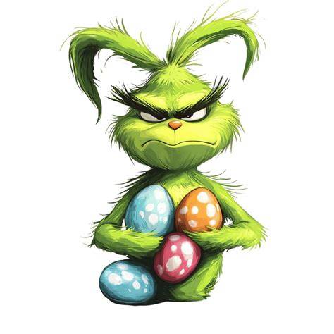 Grinch Easter Bunny