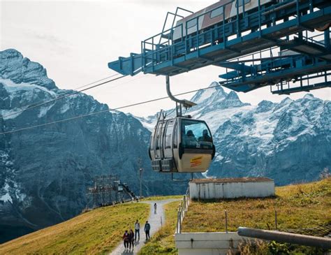 Grindelwald Cable Car Views