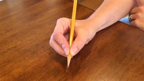 Gripping the Crayon Correctly
