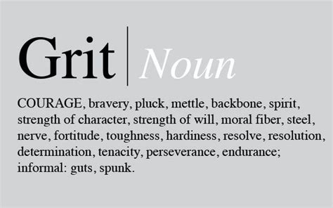 Grit Meaning In Tagalog