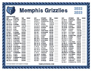 Memphis Grizzlies 2017 Schedule Wallpaper Memphis grizzlies, Nba