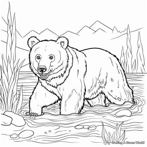 Grizzly Coloring Pages