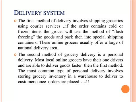 Grocers That Deliver