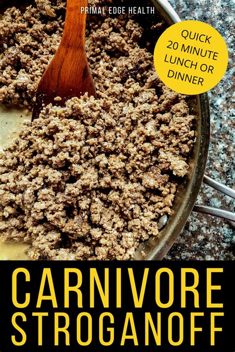 Ground Beef Carnivore Diet