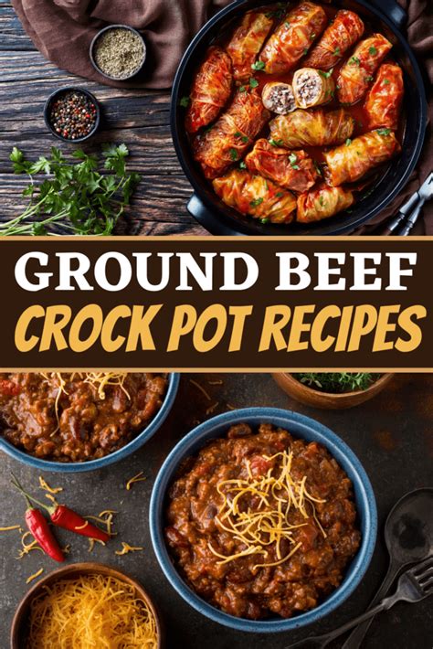 Ground Beef Crock Pot Recipes