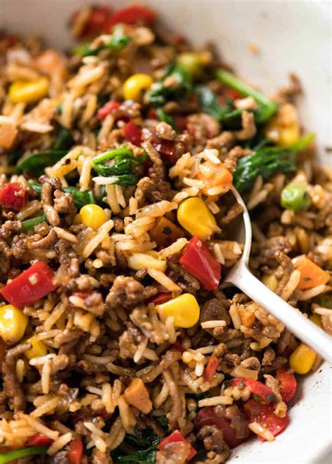 Ground Beef Rice Recipes