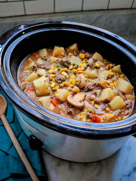 Ground Beef Slow Cooker Recipes