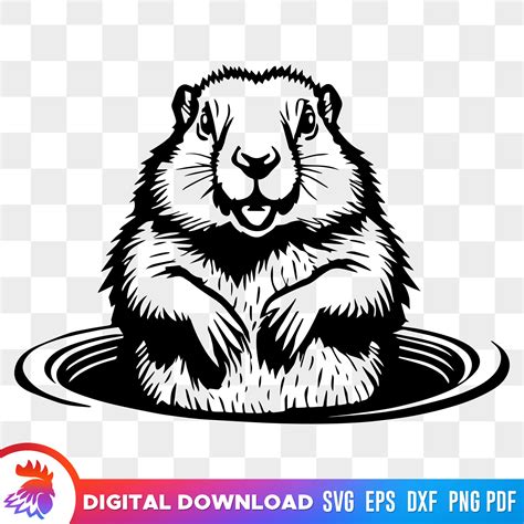 Groundhog Day Delight: Get Your Craft On with Fun and Festive Groundhog Day Svg Designs!