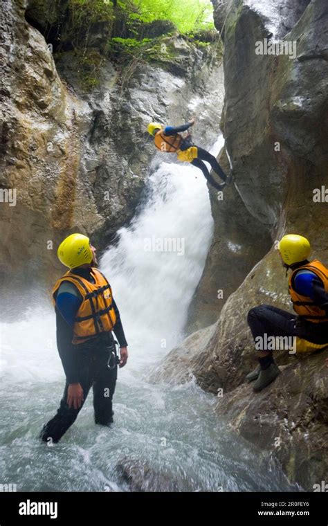Group Canyoning