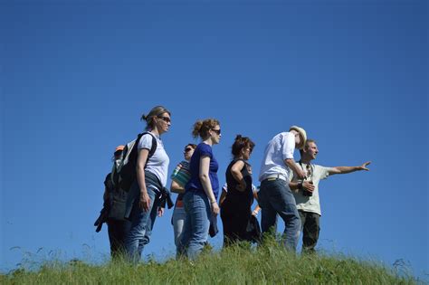 Group Following Tour Guide